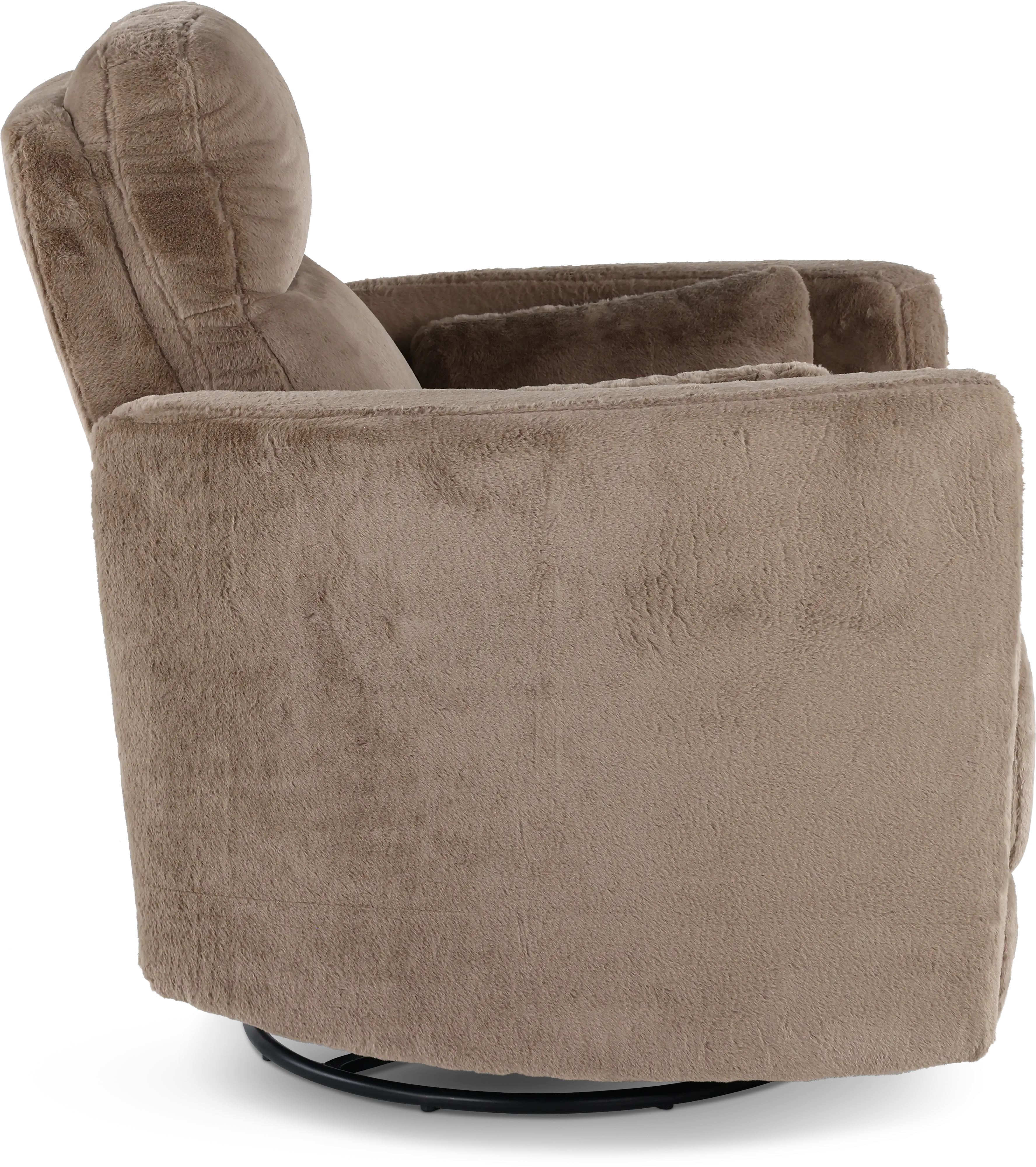 Amelia Brown Swivel Recliner-7