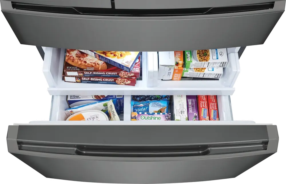 GRMC2273CD Frigidaire Gallery 21.5 Cu Ft French Door Refrigerator - Counter Depth Black Stainless Steel-9