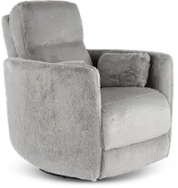 Amelia Gray Swivel Recliner