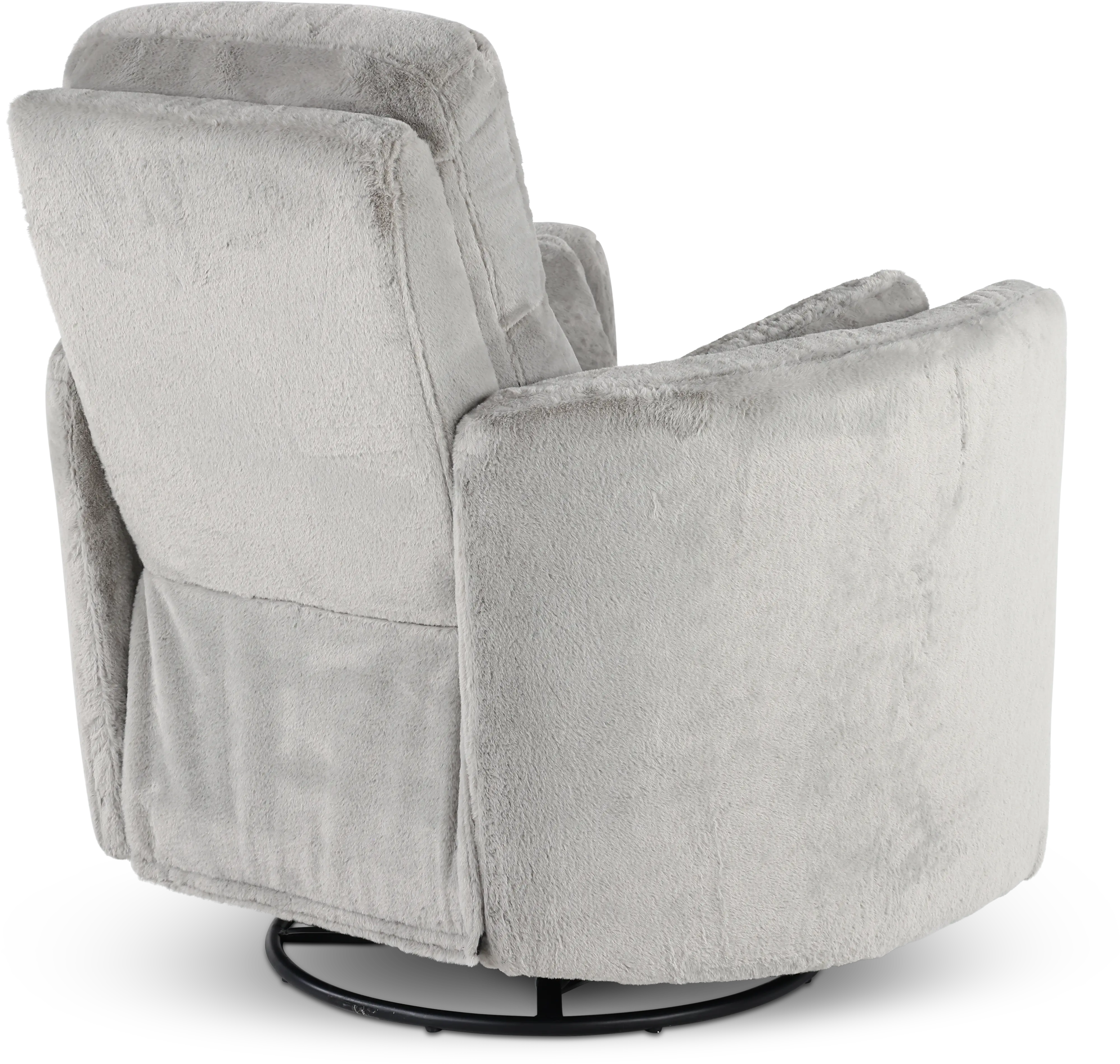 Amelia Gray Swivel Recliner-8