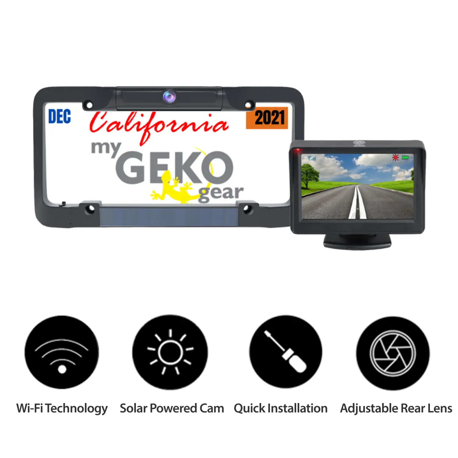 SBC01 Mygekogear Solarst Backup Camera-3