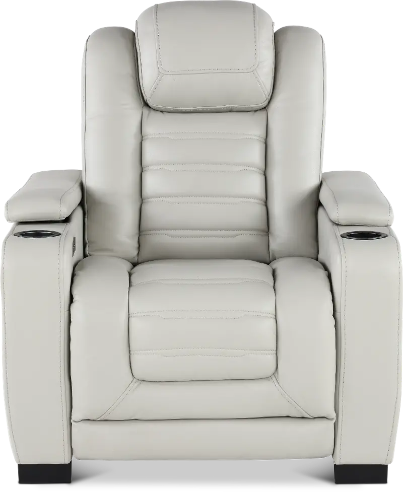 Transformer Fog Power Recliner with Power Headrest