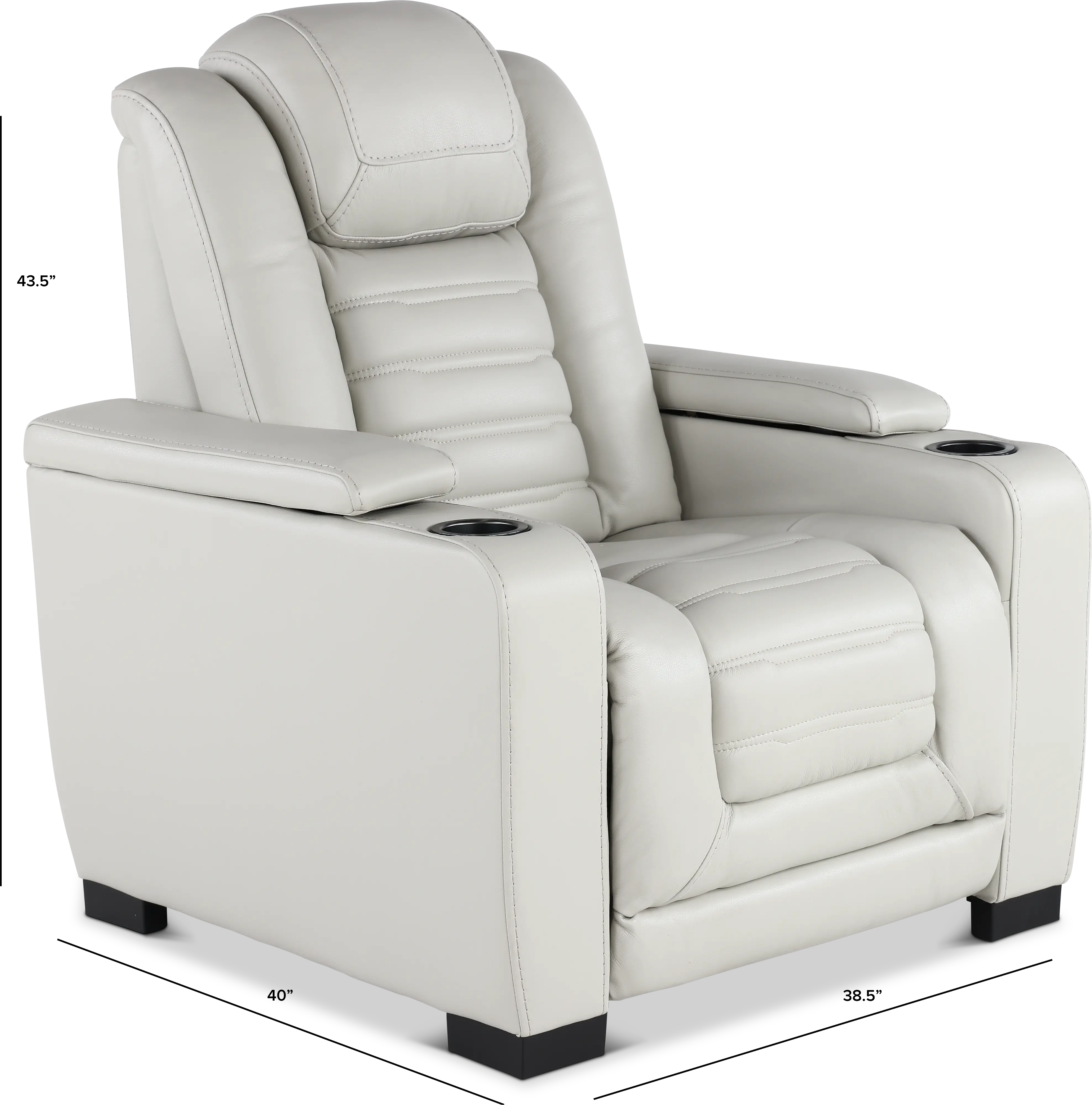 Transformer Fog Power Recliner with Power Headrest-3