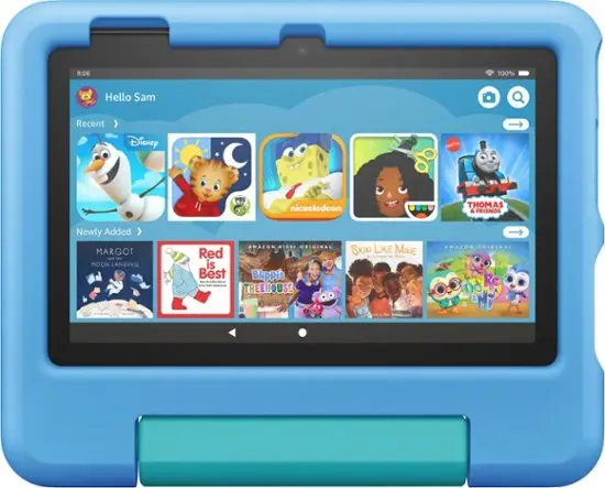 AMZ-F7-16KTV2-BL B0BLBLRLJB Amazon Fire 7 Kids 7  Tablet With Wi-Fi 16 GB - Blue-2