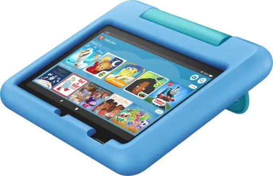 AMZ-F7-16KTV2-BL B0BLBLRLJB Amazon Fire 7 Kids 7  Tablet With Wi-Fi 16 GB - Blue-1