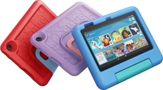 AMZ-F7-16KTV2-BL B0BLBLRLJB Amazon Fire 7 Kids 7  Tablet With Wi-Fi 16 GB - Blue-5