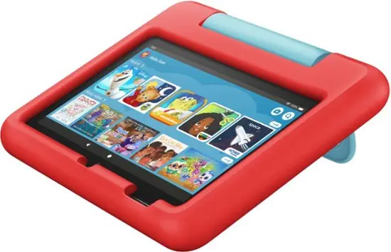 B0BL8T7R1T,FIRE 7 RED Amazon Fire 7 Kids 7  Tablet With Wi-Fi 16 GB - Red-1
