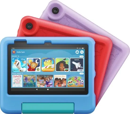 B0BL8T7R1T,FIRE 7 RED Amazon Fire 7 Kids 7  Tablet With Wi-Fi 16 GB - Red-5
