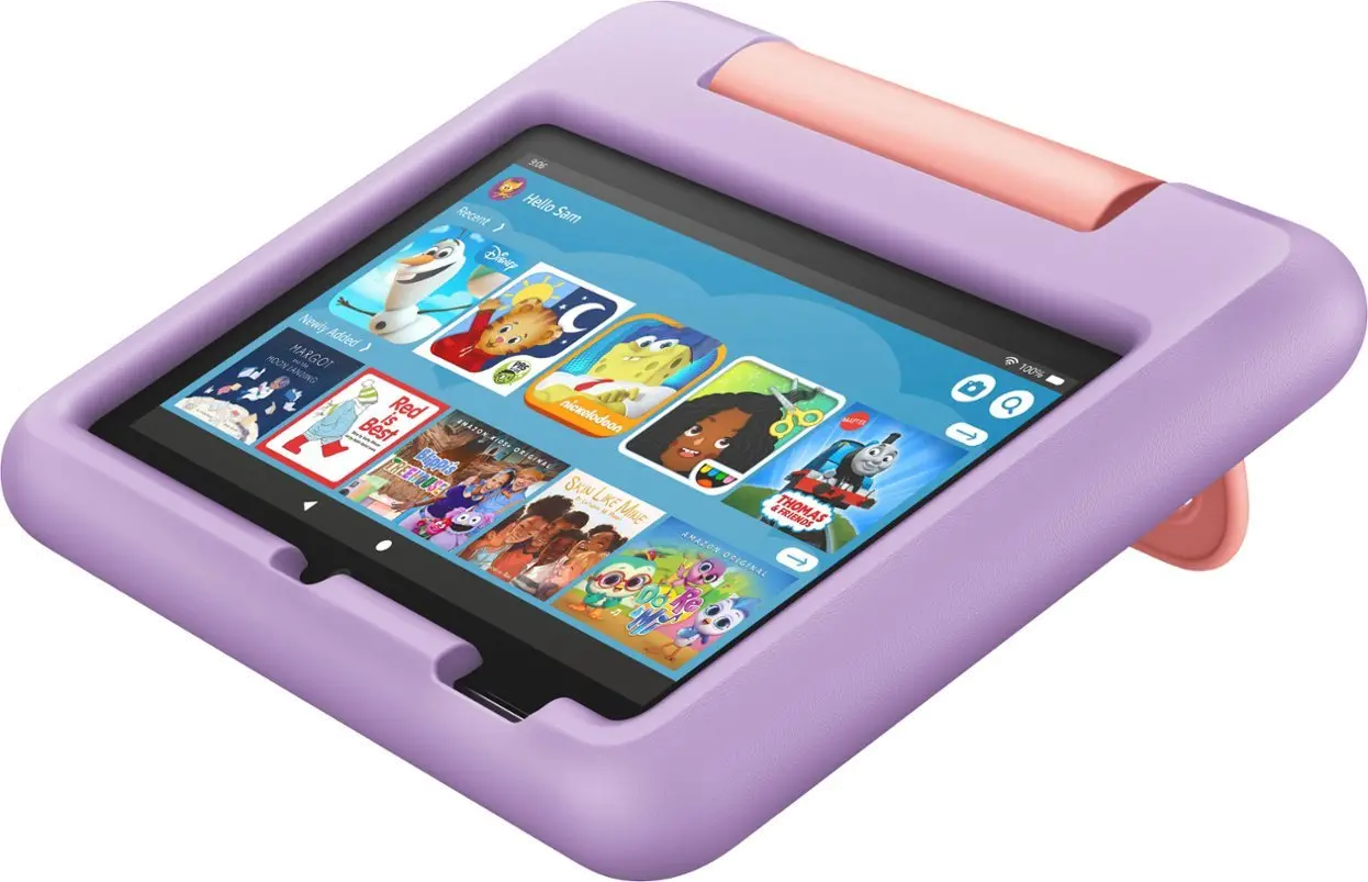 B0BL8WSCH3 FIRE 7 PURPLE 16GB Amazon Fire 7 Kids 7  Tablet With Wi-Fi 16 GB - Purple-4