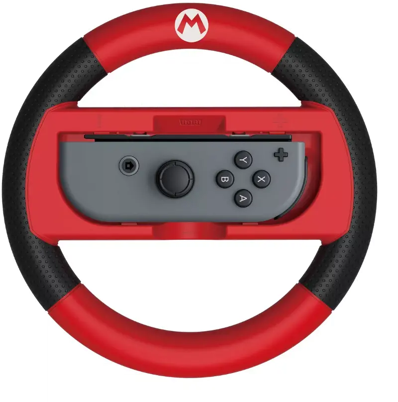 Hori Nintendo Switch Deluxe Wheel Attachment - Mario Kart 8 Deluxe - Mario