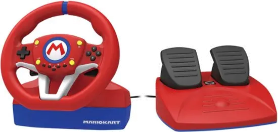 NSW-204U Hori Mario Kart Racing Wheel Pro Mini for Nintendo Switch-1