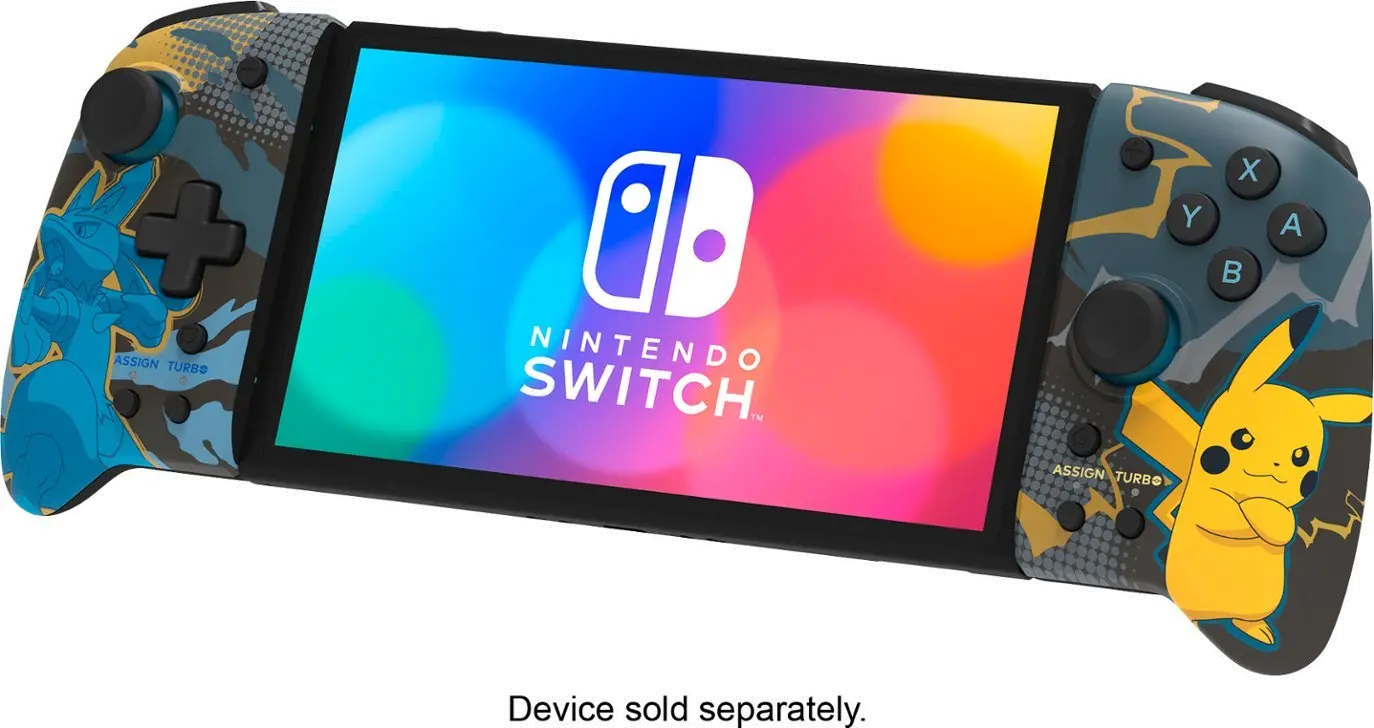 NSW-414U Hori Split Pad Pro for Nintendo Switch - Pikachu & Lucario-2