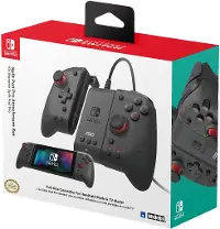 NSW-371U Hori Split Pad Pro Attachment Set for Nintendo Switch - Black