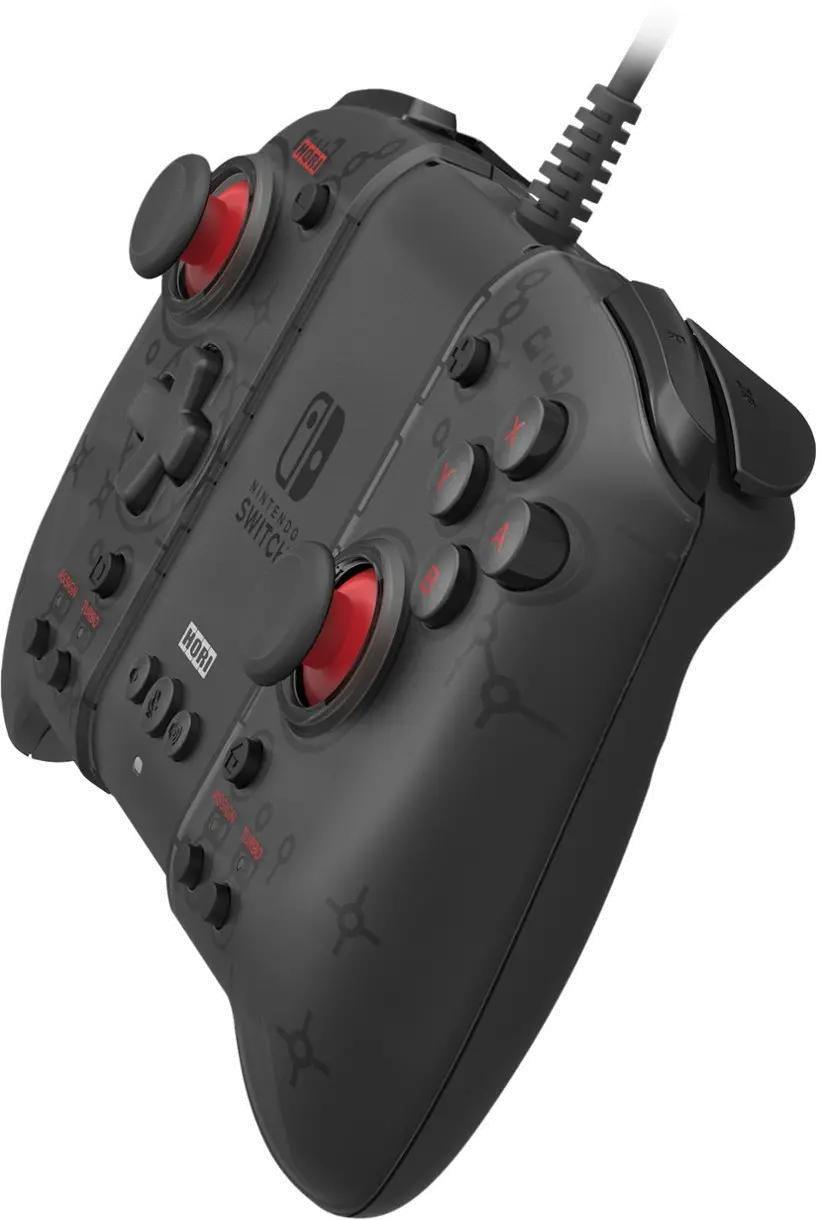 NSW-371U Hori Split Pad Pro Attachment Set for Nintendo Switch - Black-3