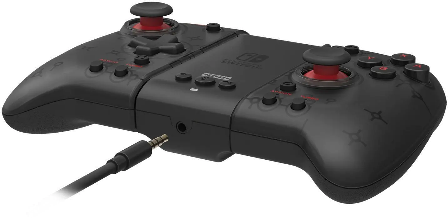 NSW-371U Hori Split Pad Pro Attachment Set for Nintendo Switch - Black-5