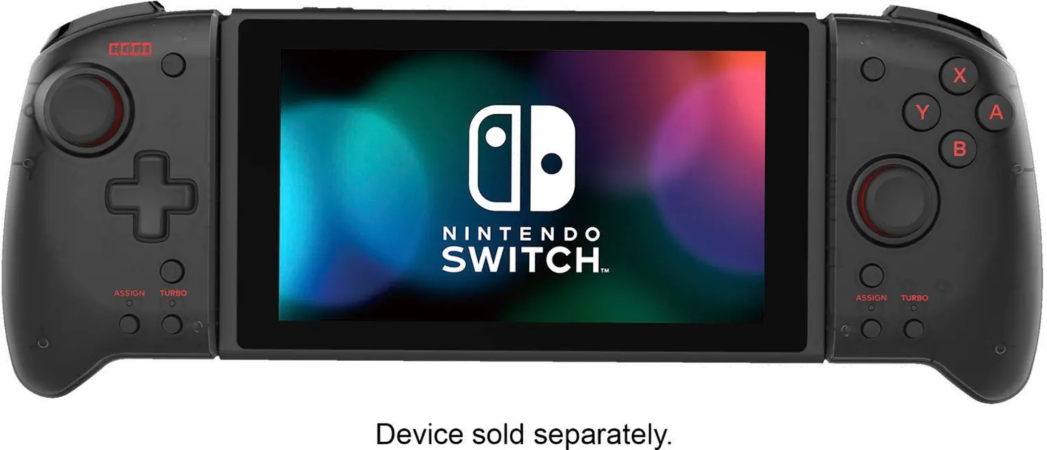 NSW-371U Hori Split Pad Pro Attachment Set for Nintendo Switch - Black-7