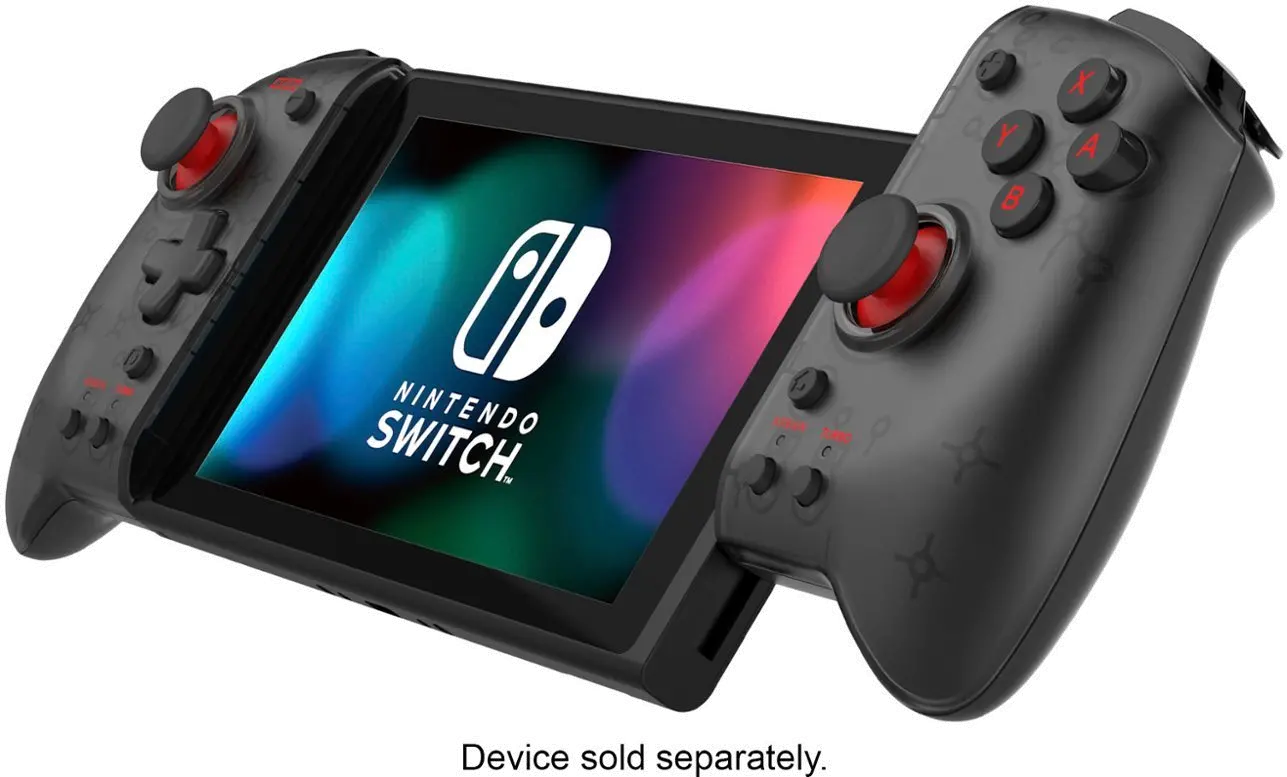 NSW-371U Hori Split Pad Pro Attachment Set for Nintendo Switch - Black-8