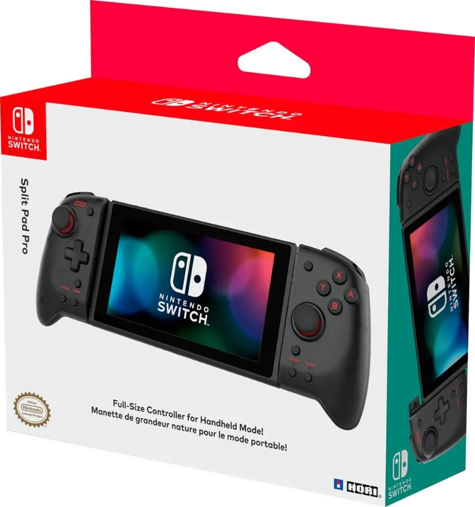NSW-298U Hori Split Pad Pro for Nintendo Switch - Black-1