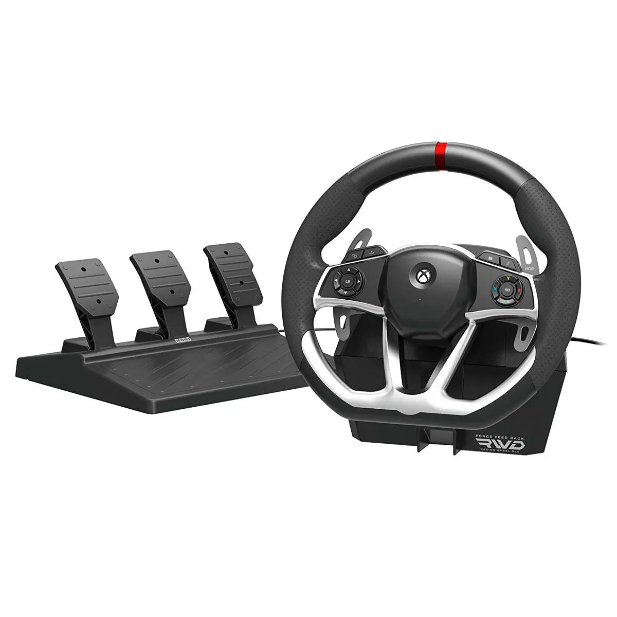 810050910132 Hori Force Feedback Racing Wheel DLX Designed for Xbox-1