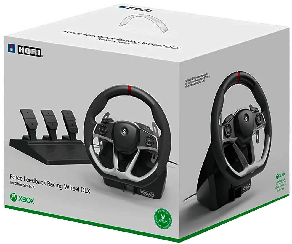 810050910132 Hori Force Feedback Racing Wheel DLX Designed for Xbox-4