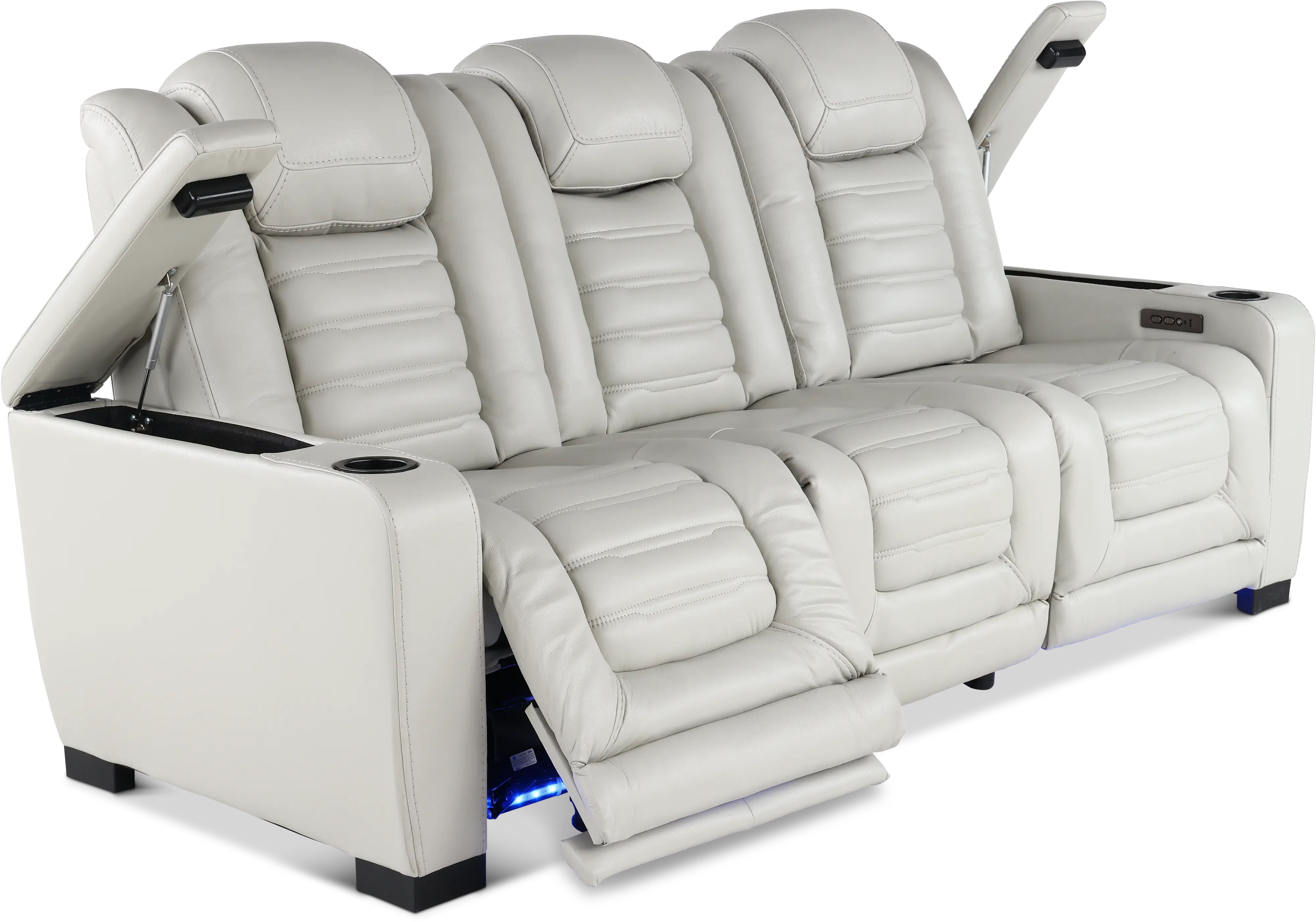 Transformer Fog 3 Piece Power Reclining Sofa-6