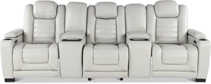 Transformer Fog 5 Piece Power Reclining Home Theater Seating