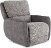 Buffy Brown & Charcoal Power Recliner