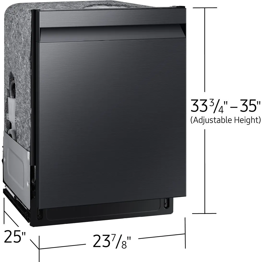 DW80CG5450MT Samsung Bespoke Top Control Dishwasher with StormWash™ - Matte Black-4