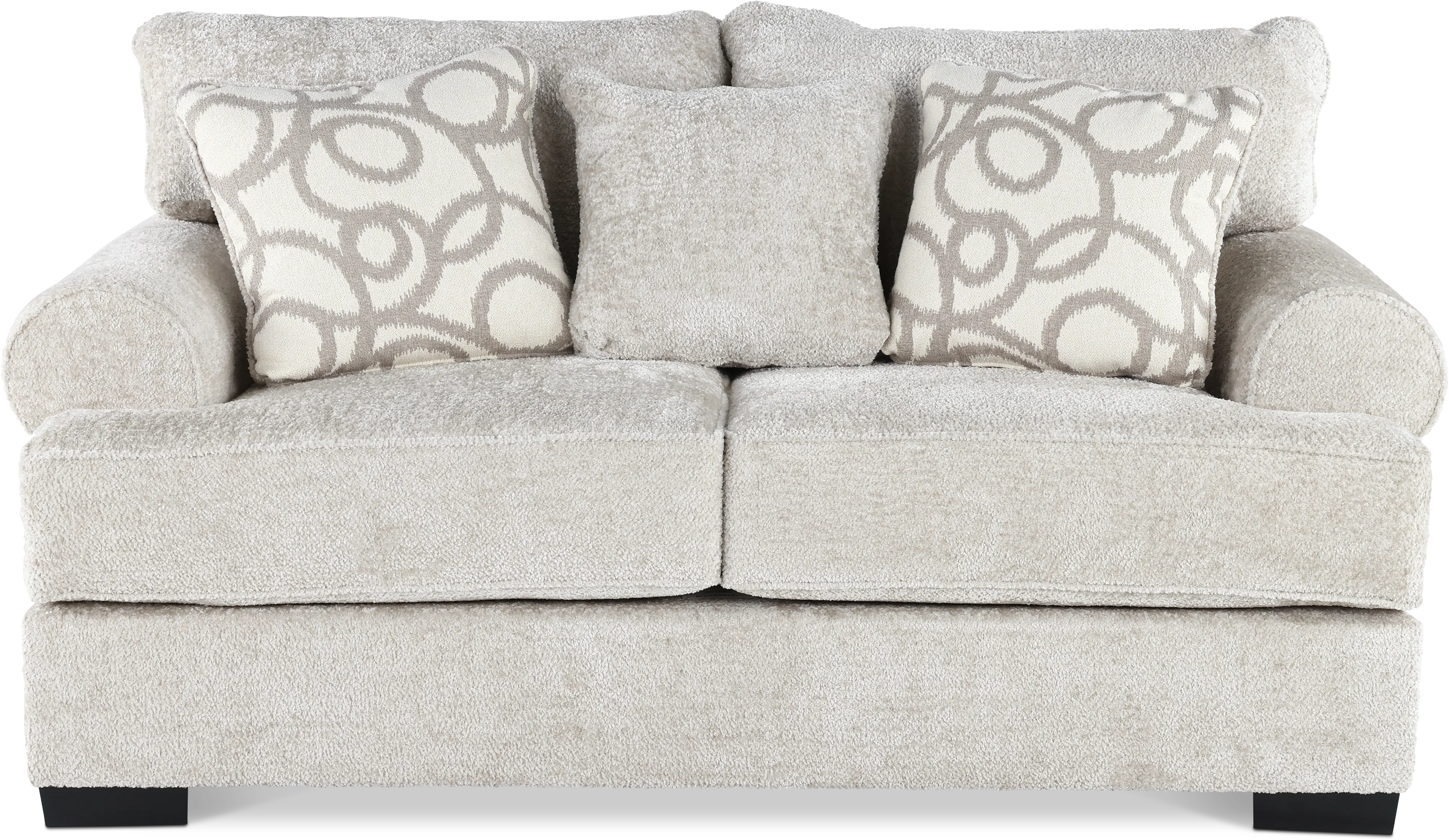 CMELOV Camero Gray Loveseat-1