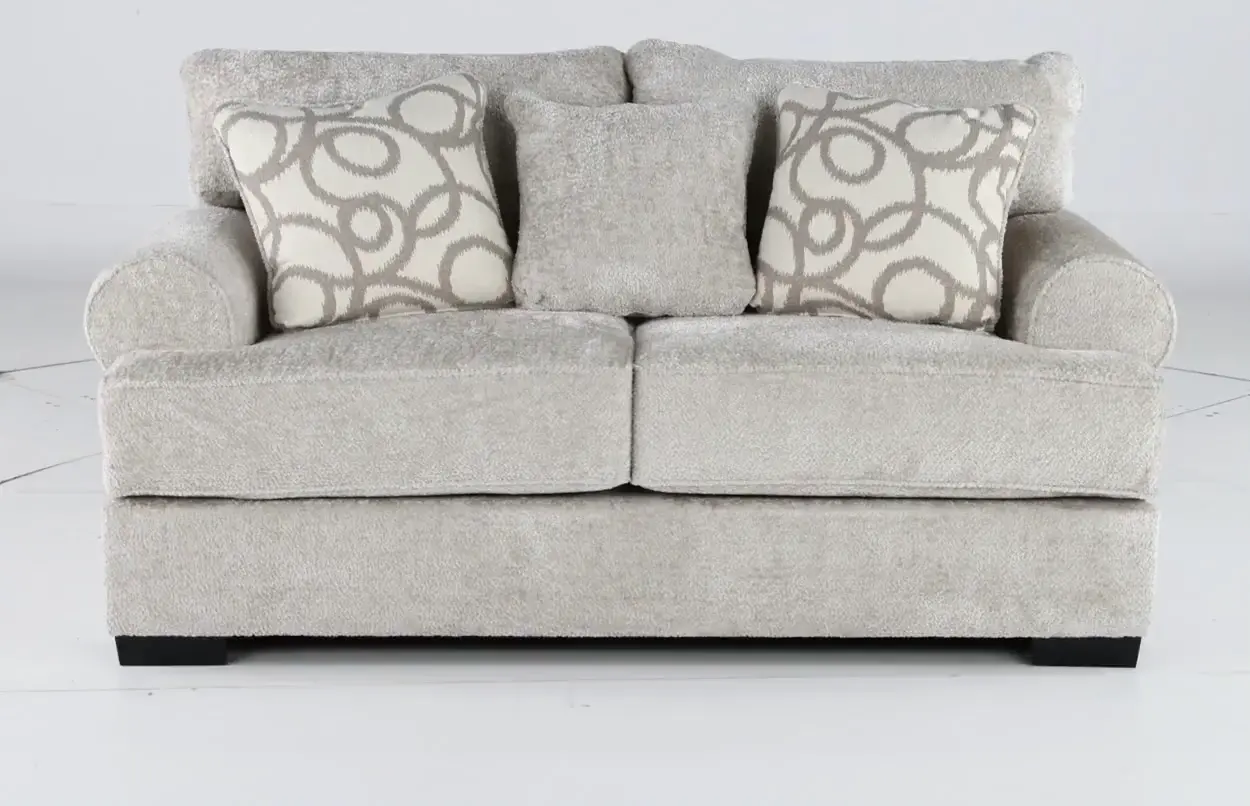 CMELOV Camero Gray Loveseat-6