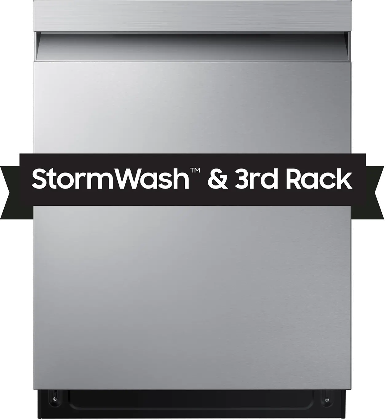 DW80CG5450SR Samsung Bespoke Top Control Dishwasher with StormWash™ - Stainless Steel-3