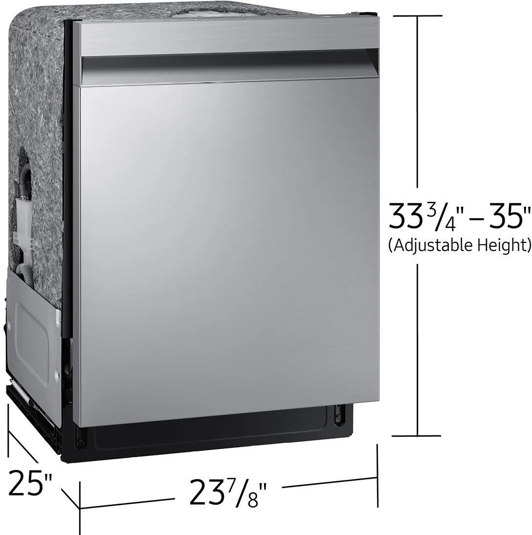 DW80CG5450SR Samsung Bespoke Top Control Dishwasher with StormWash™ - Stainless Steel-4