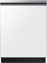 DW80CB545012 Samsung Bespoke Top Control Dishwasher with StormWash™ - White Glass