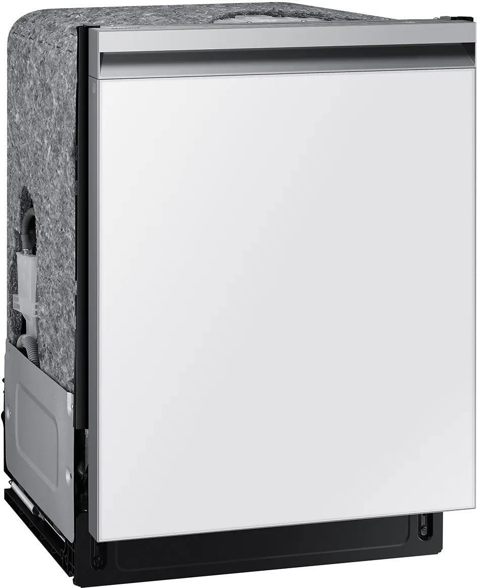 DW80CB545012 Samsung Bespoke Top Control Dishwasher with StormWash™ - White Glass-5