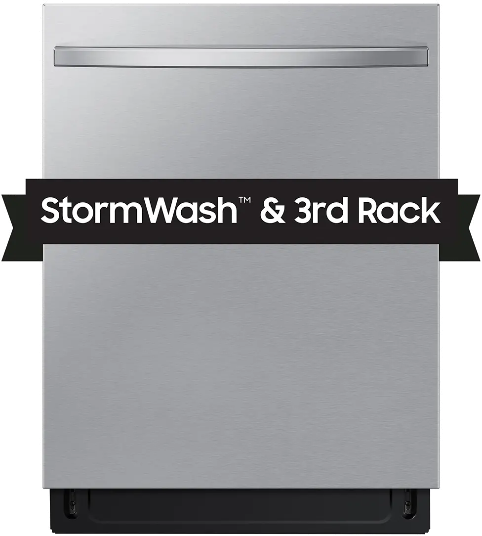 DW80CG5451SR Samsung Top Control Dishwasher with StormWash™ - Stainless Steel-3