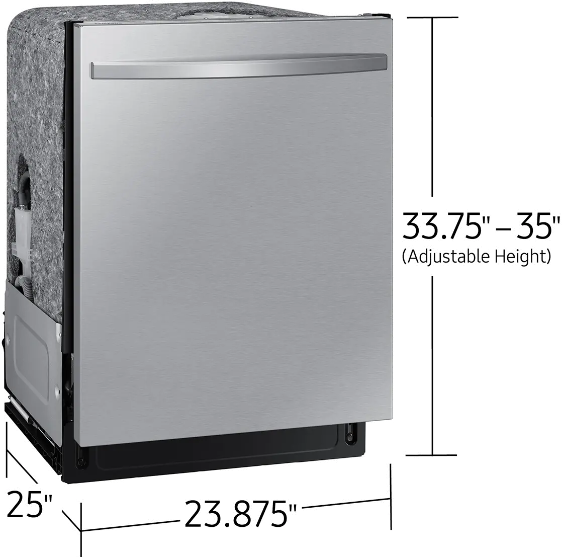 DW80CG5451SR Samsung Top Control Dishwasher with StormWash™ - Stainless Steel-4