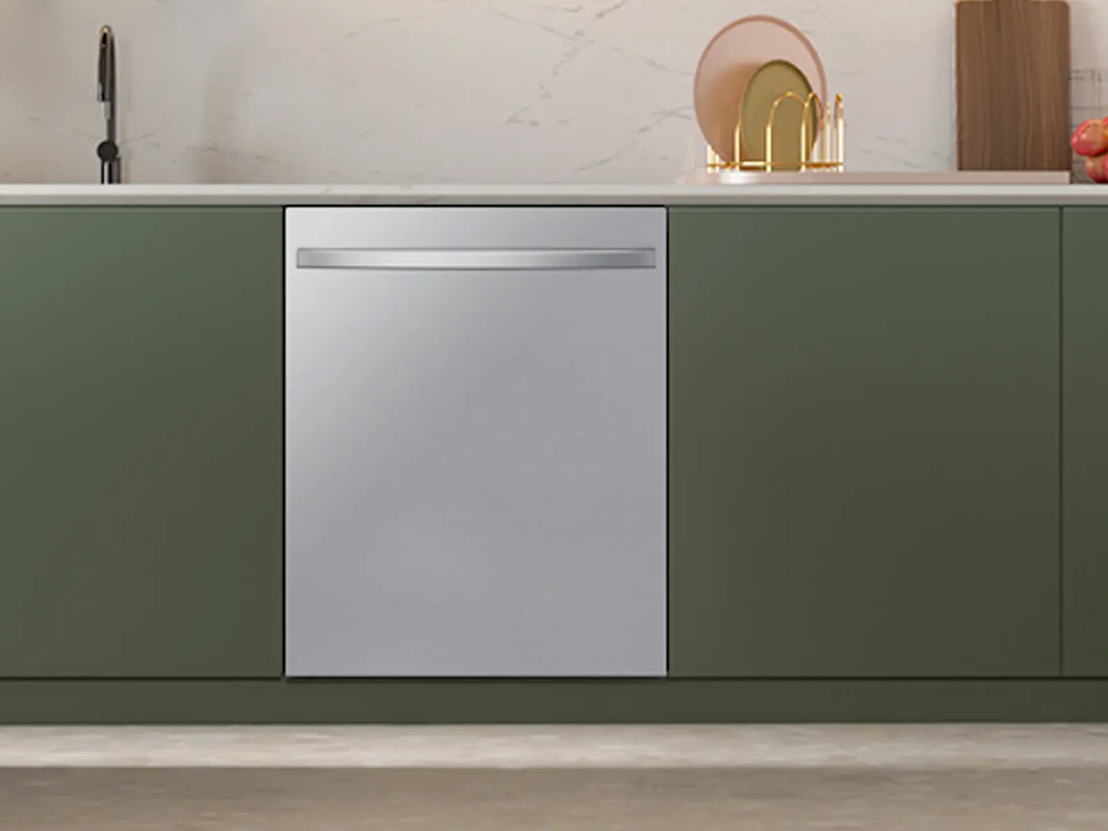 DW80CG5451SR Samsung Top Control Dishwasher with StormWash™ - Stainless Steel-2