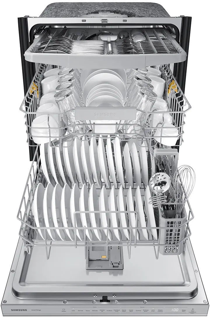 DW80CG5451SR Samsung Top Control Dishwasher with StormWash™ - Stainless Steel-8