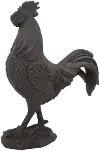 Black Rooster Figurine