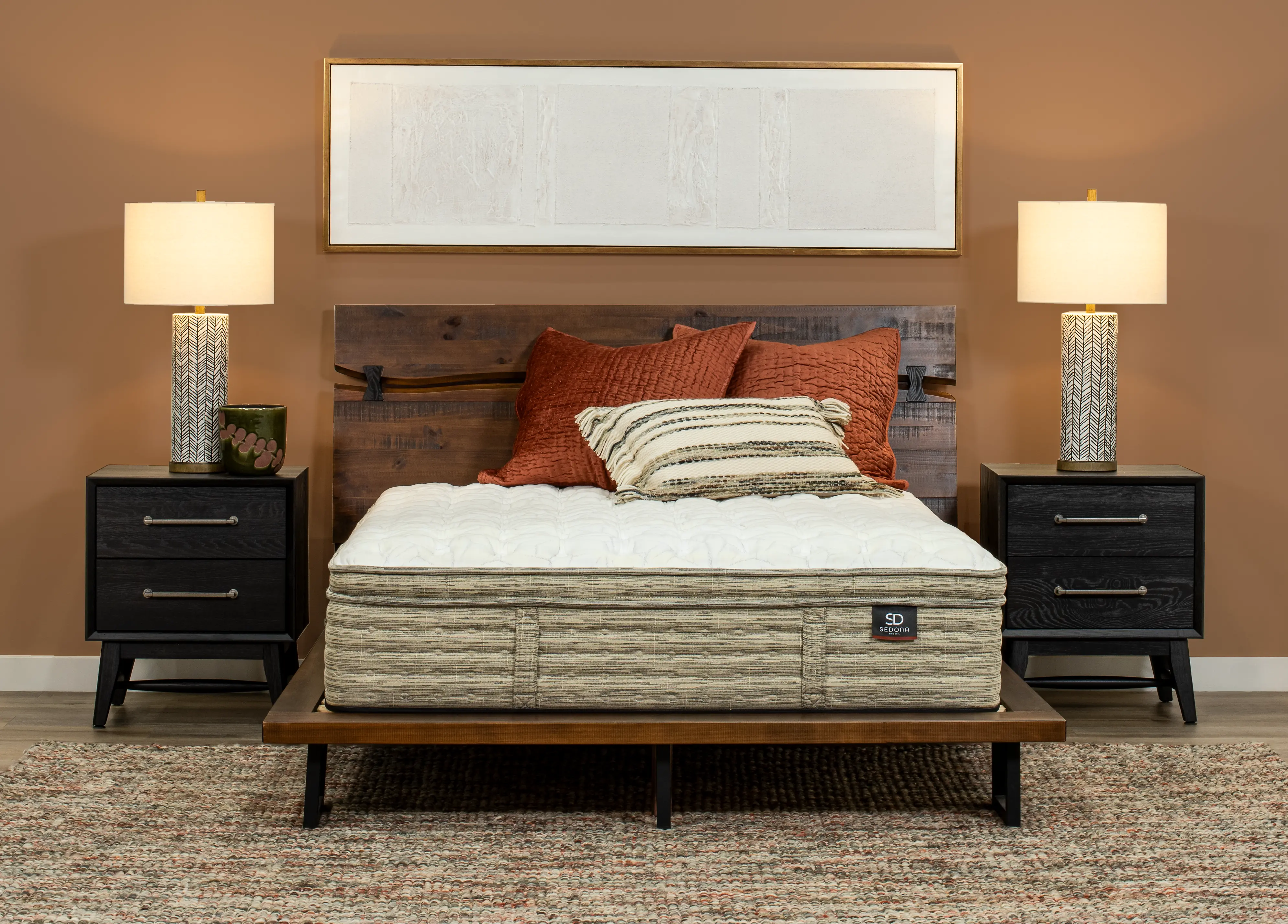 8005KK-1060 King Koil Sedona Firm Euro Top King Mattress-2