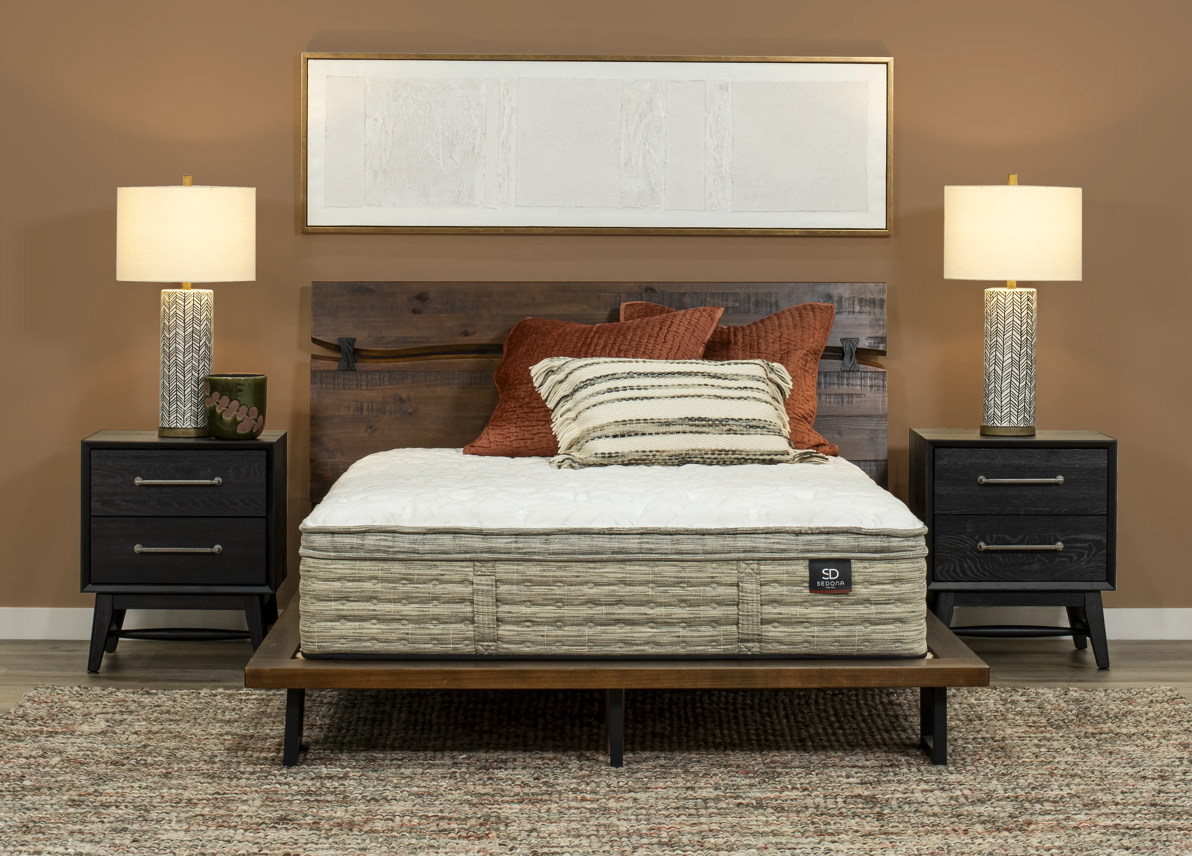 8006KK-1050 King Koil Sedona Medium Euro Top Queen Mattress-2