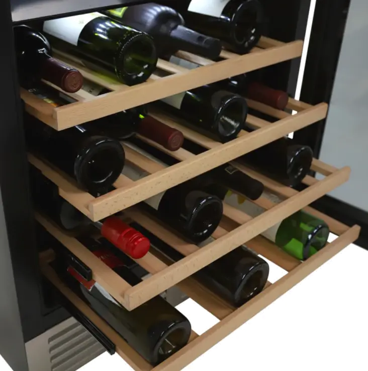 WCD46DZ3S Avanti Designer Series Dual Zone 46 Bottle Wine Cooler - Stainless Steel-3