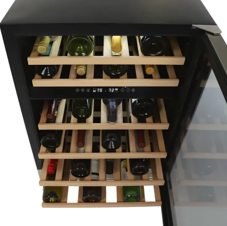 WCD46DZ3S Avanti Designer Series Dual Zone 46 Bottle Wine Cooler - Stainless Steel-4