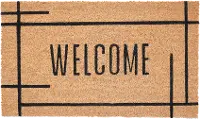 107371729 Modern Natural Welcome Doormat