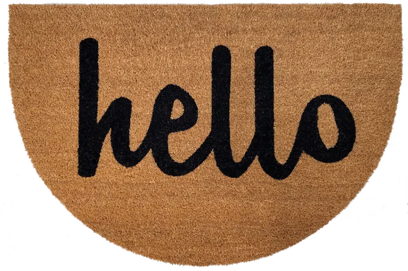 Arch Natural Hello Doormat