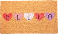 107251729 Hello Valentine Doormat