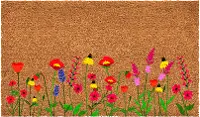109311729 Spring Blooms Doormat