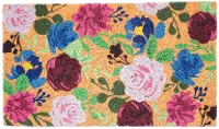 107341729 Boho Flowers Doormat