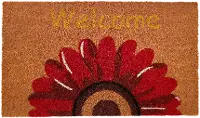103111729 Sunflower Welcome Doormat
