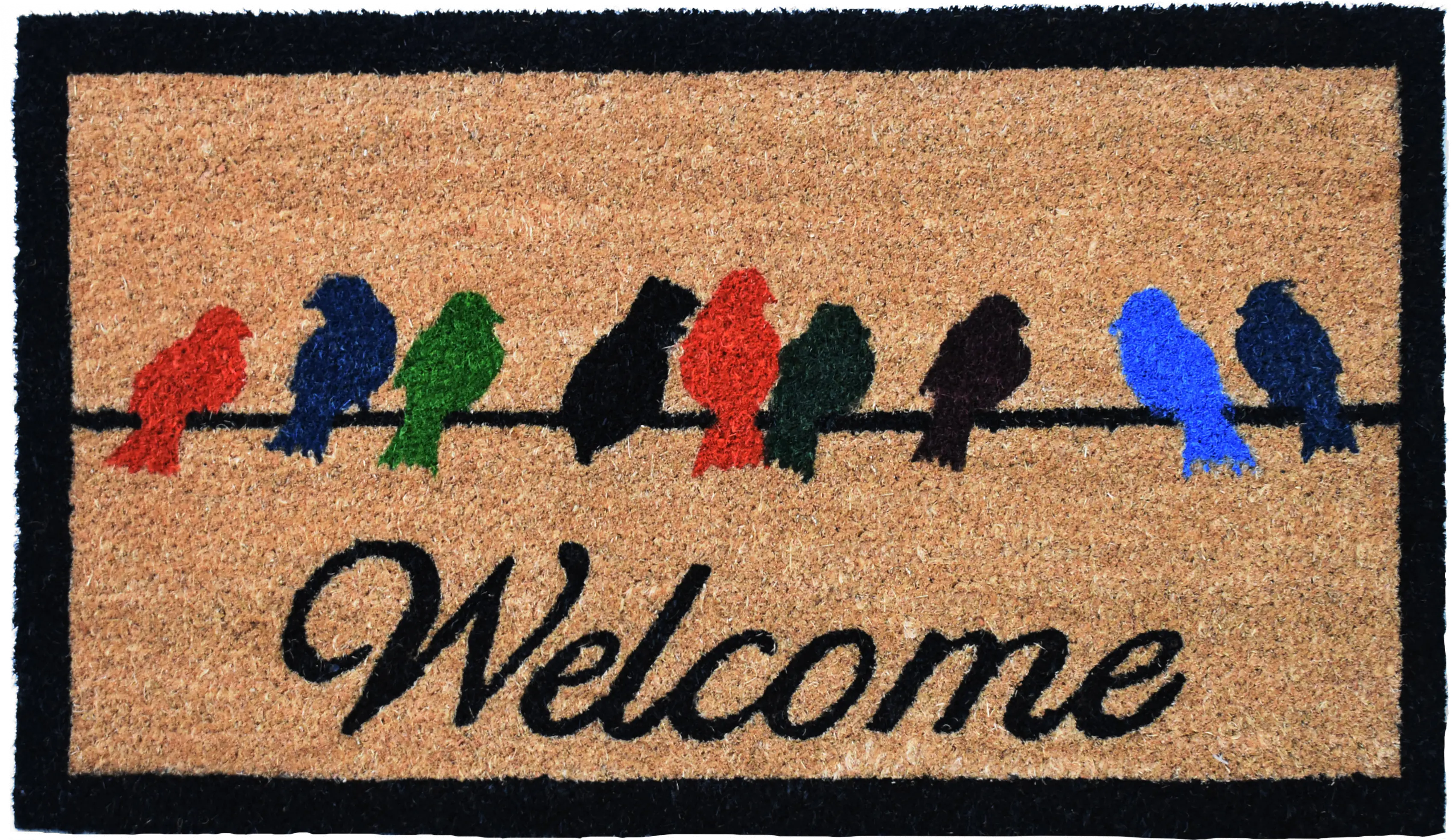 121781729 Birds on a Wire Doormat-1